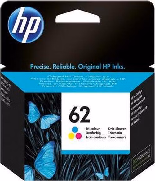 HP 62 Tri-color Ink Cartridge, HP 62 Tri-color Ink Cartridge