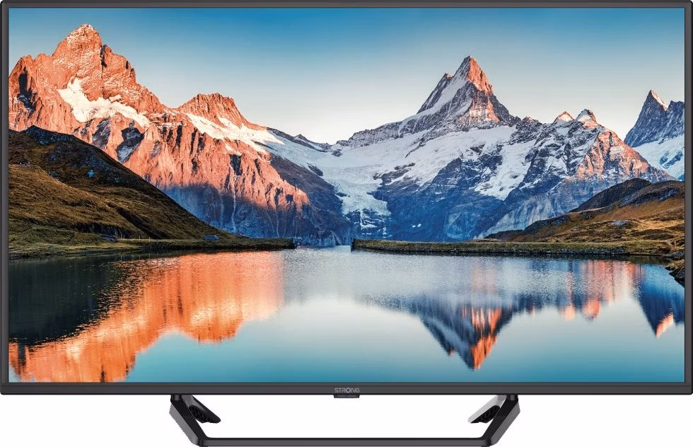 POŠKOZENÝ OBAL - STRONG LED TV 40"/ SRT40FF2003C/ FHD/ 1920x1080/ DVB-T2/C/S2/ H.265/HEVC/ 3x HDMI/ 2xUSB/ centrální stojan/ č...