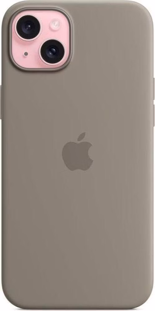 iPhone 15 Plus Silicone Case with MagSafe - Clay