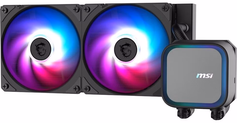 MSI vodní chladič CPU MAG CORELIQUID A13 240/ 2x 120mm ARGB fan