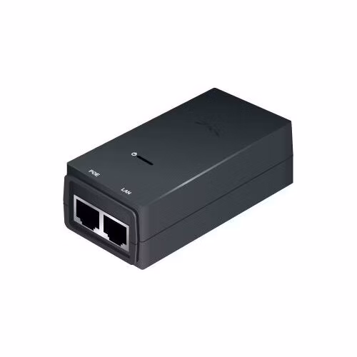 Ubiquiti POE-24, Gigabit PoE adaptér 24V/0,5A (12W), včetně napájecího kabelu