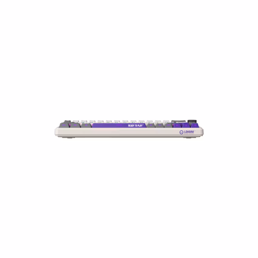 Lorgar KBA41MRT, mechanická herná klávesnica, 66 klávesov, Toxic Purple Switch, Hot-Swap, RGB, USB-C