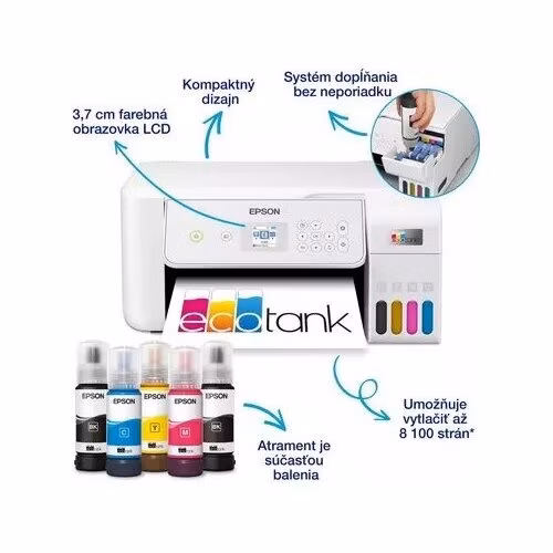 Epson EcoTank L3366 A4 color MFP, USB, WiFi