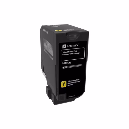 Lexmark CS720, CS725, CX725 Yellow Standard Yield Corporate Toner Cartridge - 7 000 stran