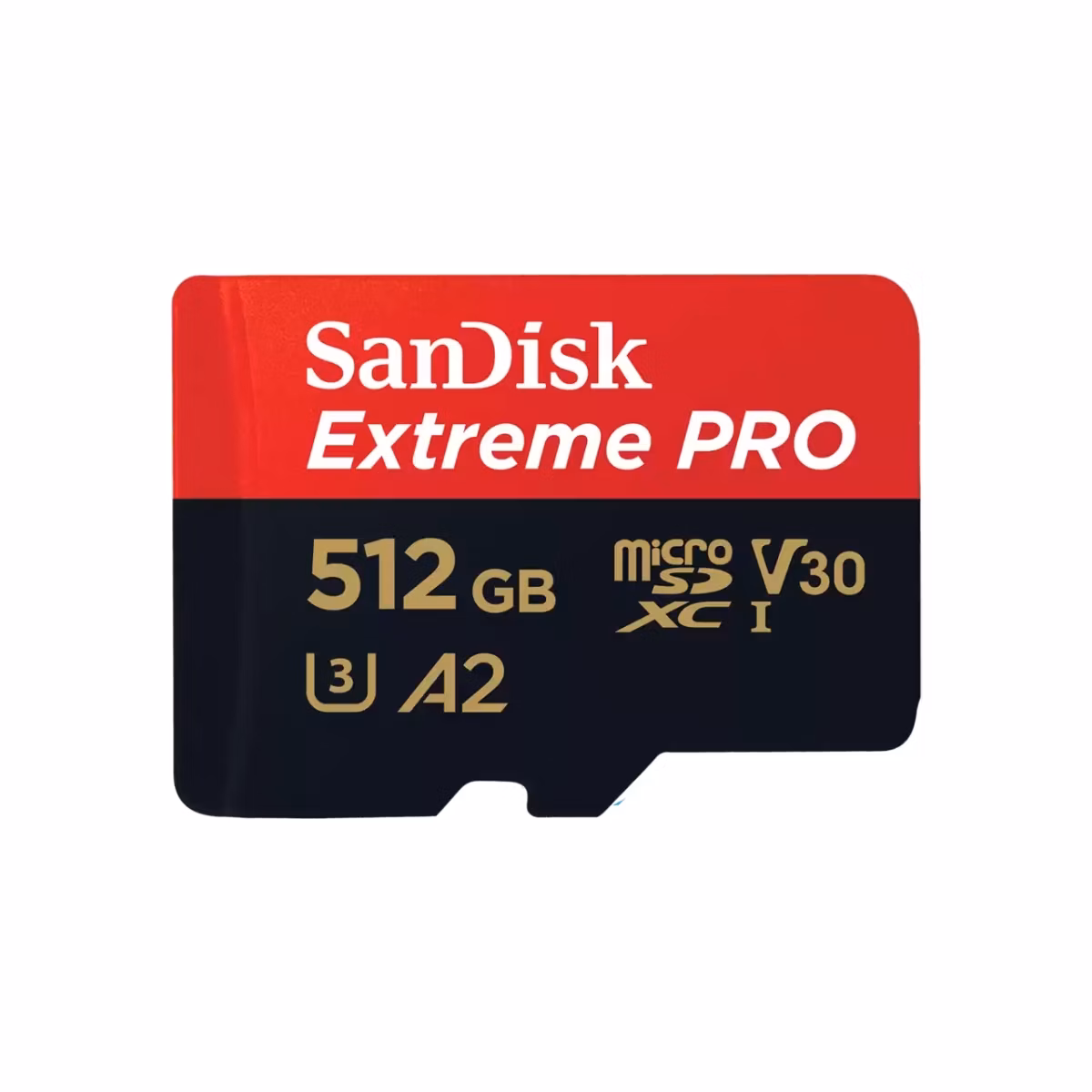 SanDisk Extreme PRO microSDXC 512GB / A2 C10 V30 UHS-I U3 / 200MB/s &amp; 140MB/s / SD Adaptér + 2 years RescuePRO
