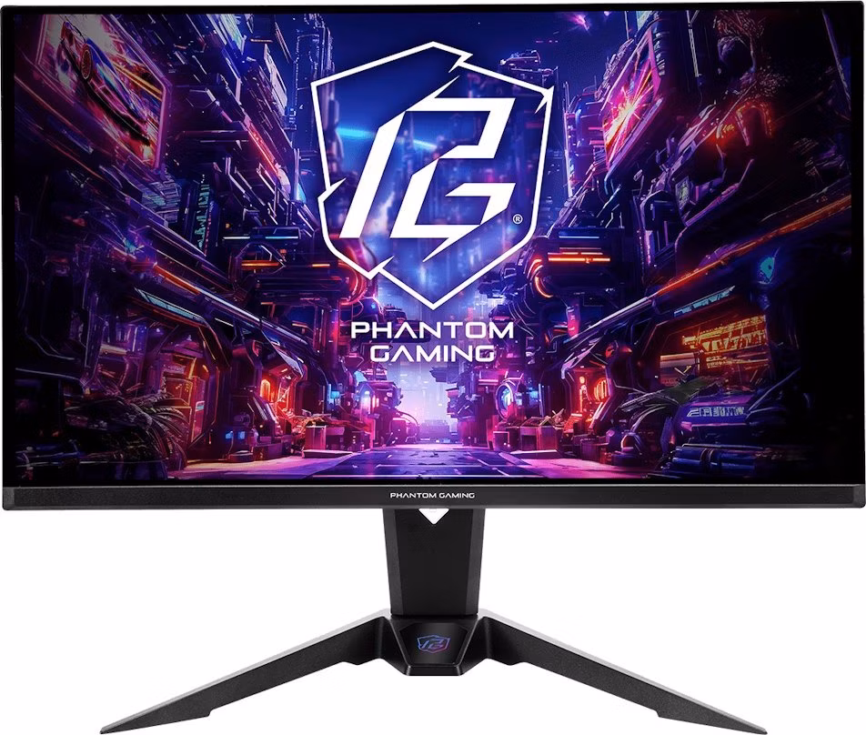 Phantom Gaming by Asrock monitor PGO27QFV 27"/QDOLED/2560x1440/360Hz/250cd/m2/0,03ms/DP/HDMI/USB-C/výš.stav./wifi ant.