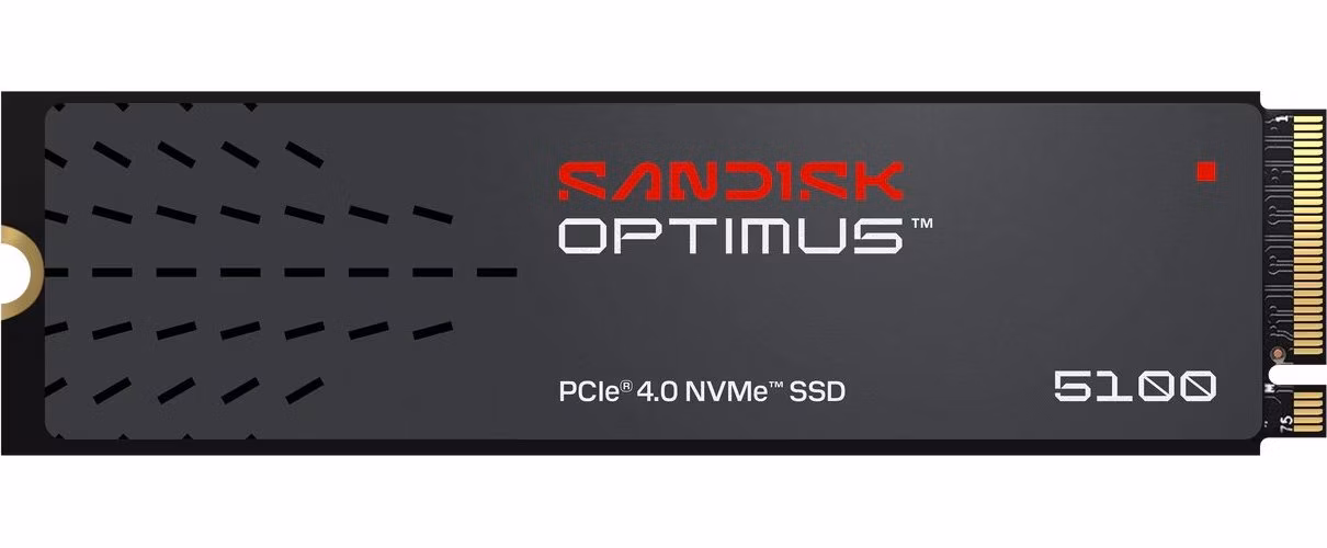 SANDISK Optimus 5100 SSD M.2 NVMe 500GB Gen4 6600/5500 MBps
