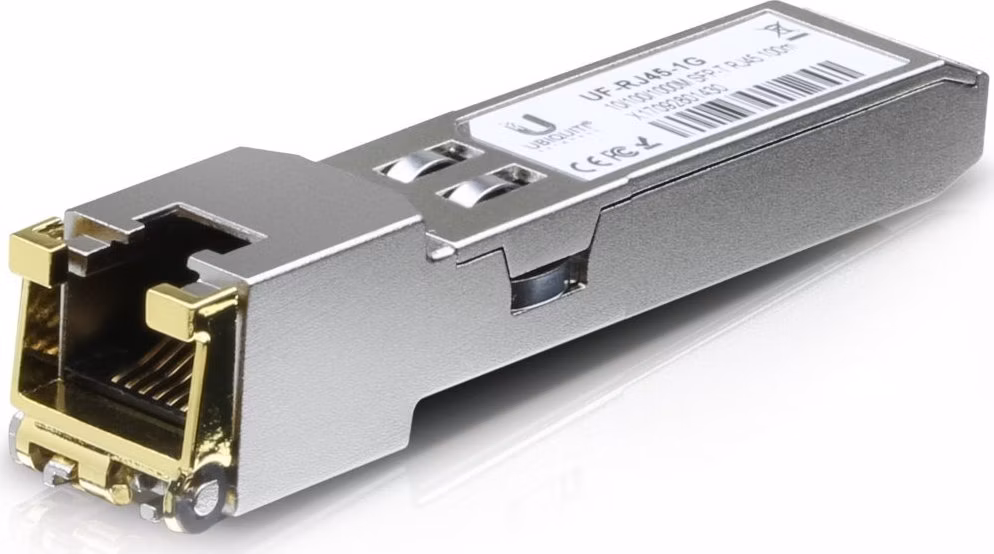 UBNT UACC-CM-RJ45-1G [SFP modul s RJ45 s podporou 10/100/1000 ethernetu]