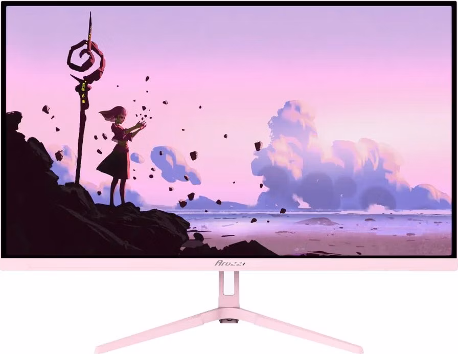 AROZZI NOVA herní monitor 27" 27T2K180 Pink/ LED/ 2560x1440/ 180Hz/ IPS/ 1000:1/ 1ms/ 2xHDMI/ 2xDP/ růžový