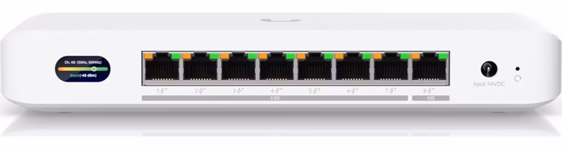 Ubiquiti UniFi Device Bridge Switch 7x 2,5Gbps 1x 10Gbps + WIFI 7 bridge POE+ 35W-185W