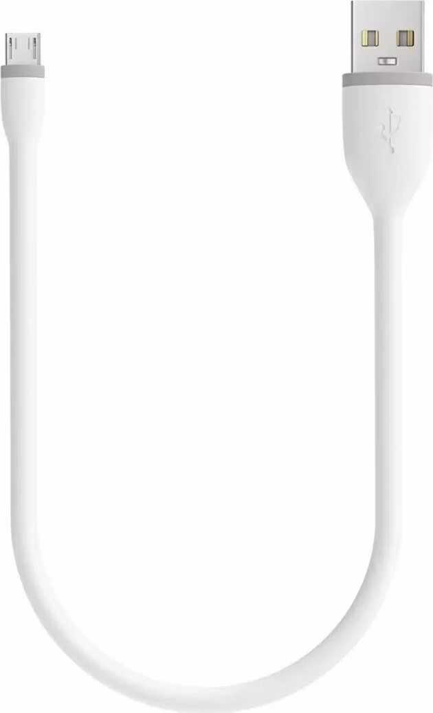Satechi kábel Flexible USB to Micro USB 0.25m - White