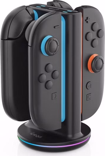 iPega SW2051 Charging dock for Nintendo Switch 2 Joy-con with RGB, black