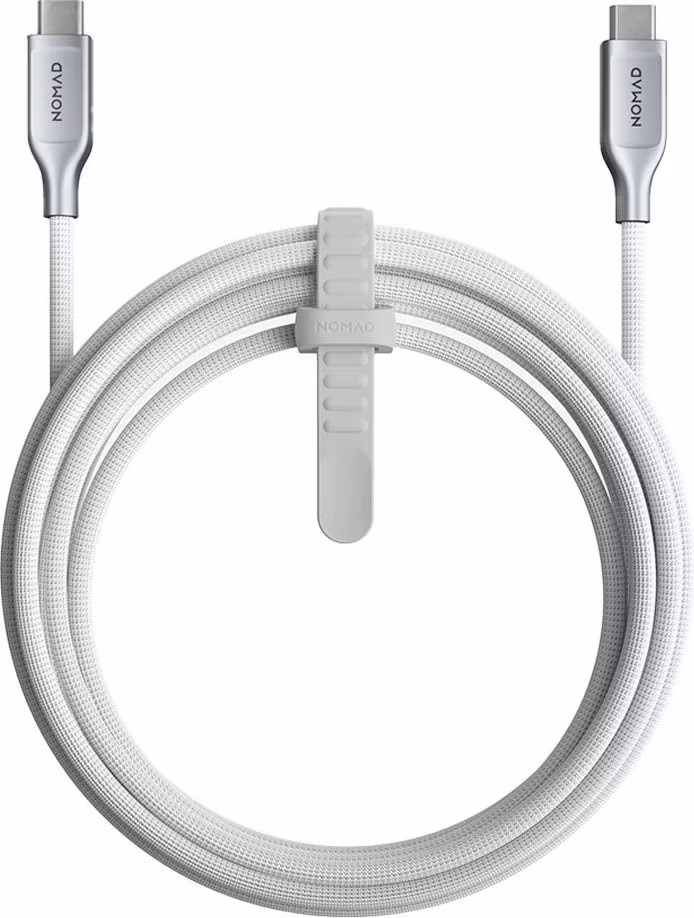 Nomad kábel Made with Kevlar USB-C Cable 240W 3m - White