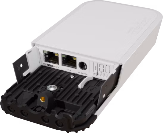 MikroTik wAP ac LTE kit (2024), 4x 896MHz CPU, 128MB RAM, 2x Gbit LAN, 2.4+5GHz Wi-Fi, 2,5dBi anténa, L4