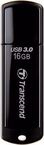 TRANSCEND Flash disk 16GB JetFlash®700, USB 3.0 (R:75/W:12 MB/s) čierna