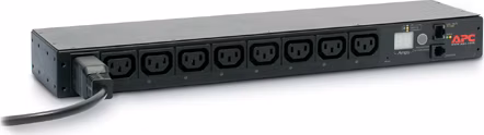 APC Rack PDU, Switched, 1U, 16A, 208/230V, (8)C13, IEC-320 C20 2.5 m
