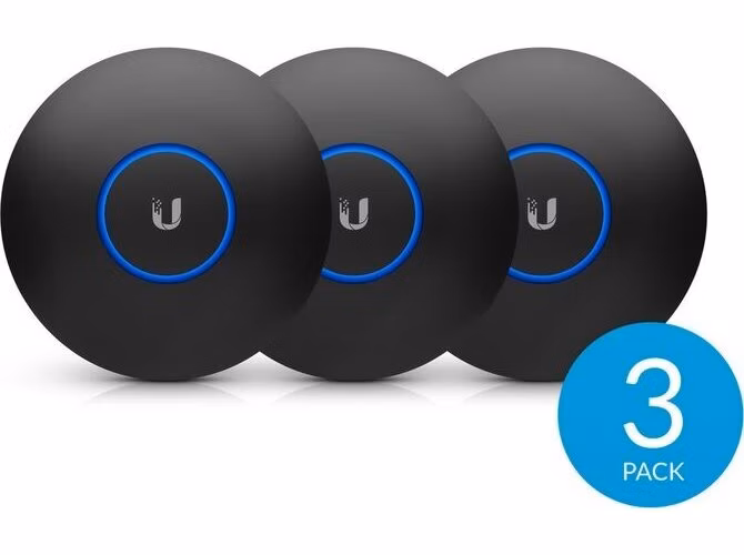Ubiquiti kryt pre UAP-nanoHD, U6 Lite a U6+, čierny motív, 3 kusy