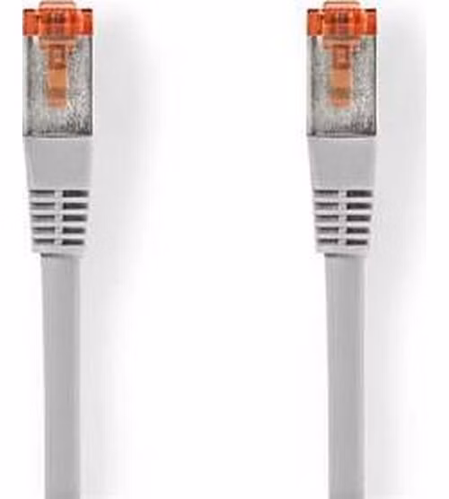 Nedis CCGB85221GY20 - Síťový Kabel Cat 6 S / FTP | RJ45 (8P8C) Zástrčka - RJ45 (8P8C) Zástrčka | 2 m | Šedá barva