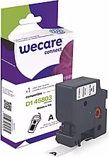 WECARE ARMOR páska kompatibilní s DYMO S0720830,Black/White,19mm*7m