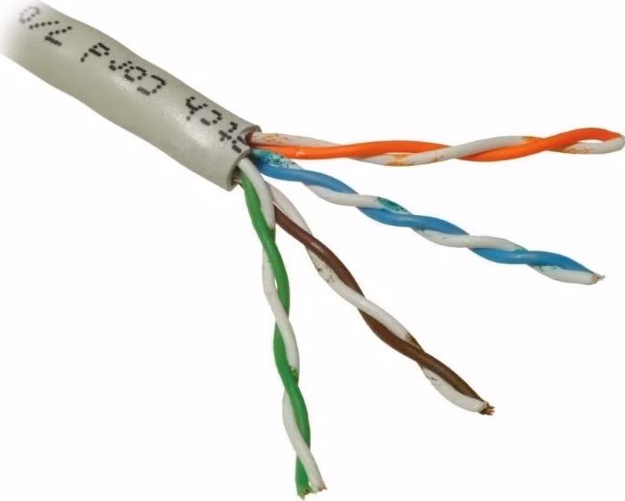 PLANET kabel UTP, lanko, 4pár, Cat5e, Planet Elite, 2404N23, Dca, balení 305m, šedý