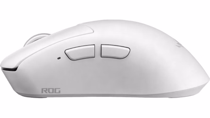ASUS myš ROG GLADIUS IV ACE, Bezdrátová, až 65000 DPI, bílá