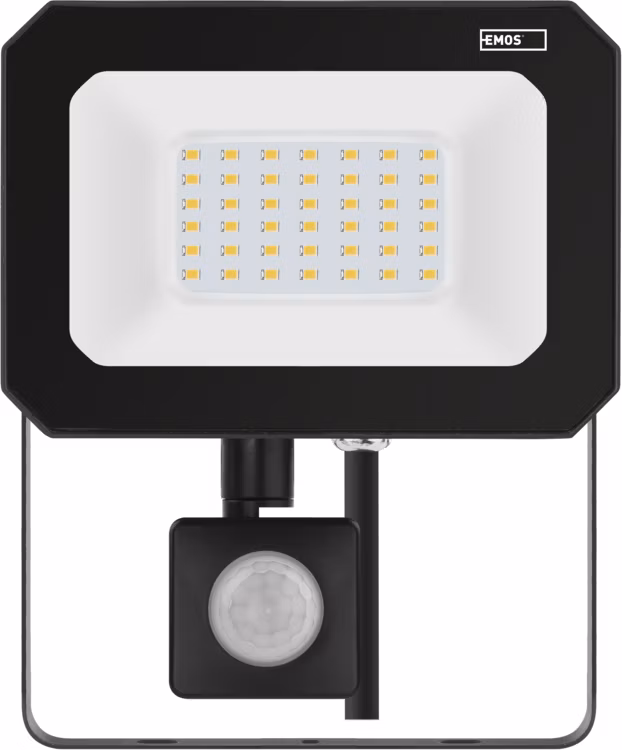 EMOS LED REFLEKTOR SIMPO 30W, 3000Lm, 4000K, PIR