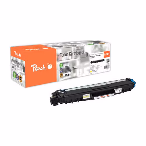PEACH kompatibilní cartridge Brother DCPL-3500 TN-243 žlutá, 1000str