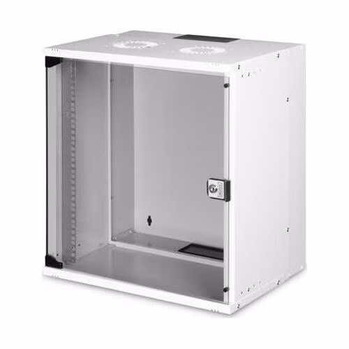 DIGITUS DN-49206 Nástěnná skříň 12U, SOHO PRO, nesmontovaná, 19", 595 x 540 x 400 mm, šedá (RAL 7035)