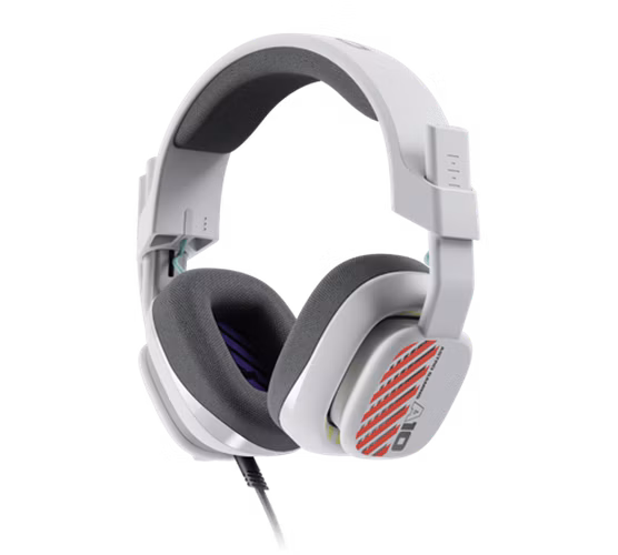 Logitech® A10 Geaming Headset - WHITE - PLAY STATION