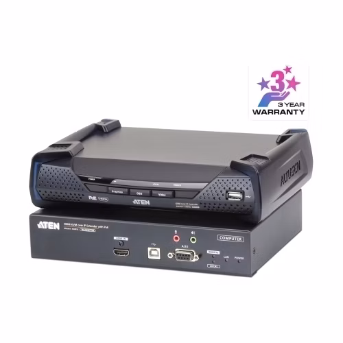 ATEN KE8952-AX 4K HDMI Single Display KVM over IP Extender with PoE