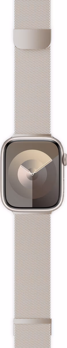 Epico Watch Strap Milanese+ 42/44/45/49 mm - hviezdne biela