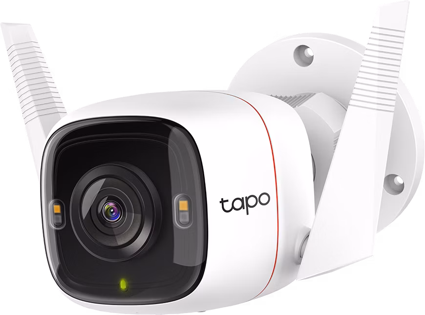 Outdoor Security Wi-Fi Camera SPEC: 2K (2560x1440), 2.4 GHz, 2T2R, 2 × External Antennas, 1 × Ethernet Port FEATURE: Mot