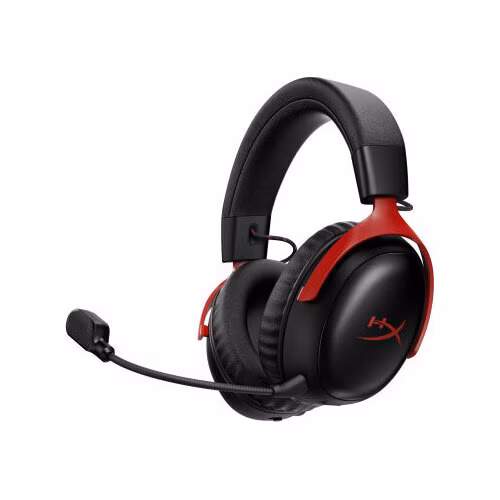 HyperX Cloud III S - Wireless Gaming Headset (Black-Red)