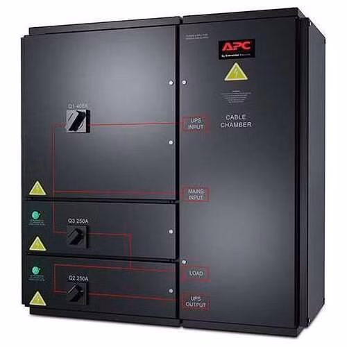 APC Symmetra PX 96/160KW Value Wall-mounted Maintenance Bypass Panel, 400V