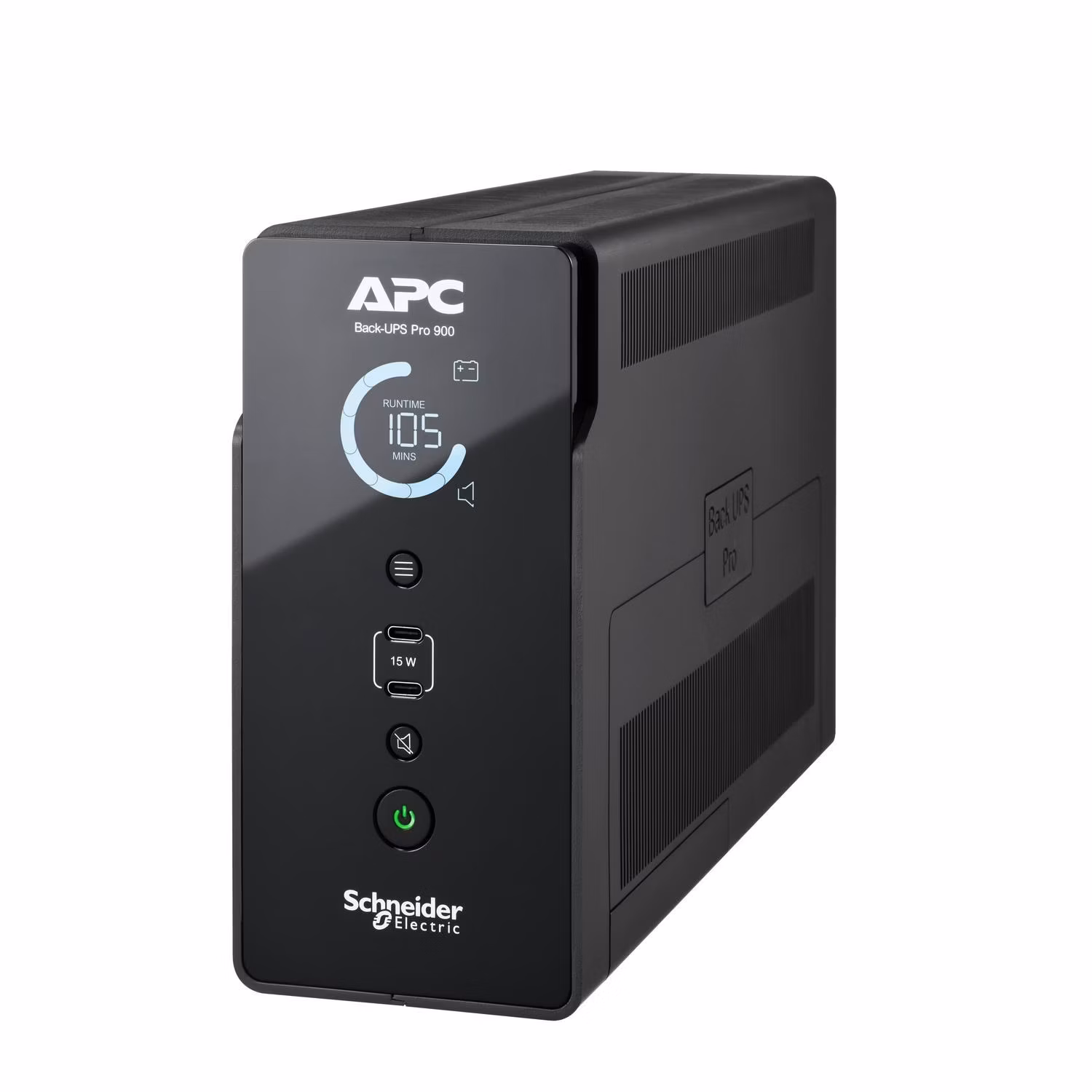 APC Back UPS Pro, 900VA, Tower UPS, 230V, 6x IEC outlets, AVR, USB-C Charging Ports