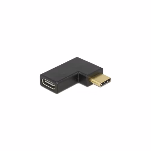 Delock Adaptér SuperSpeed USB 10 Gbps (USB 3.1 Gen 2) USB Type-C™ samec > port samice pravoúhlý levý / pravý