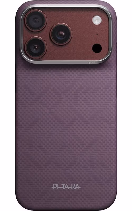 Pitaka kryt Edge Case PTK Weaving pre iPhone 18 Pro - Charoite Purple