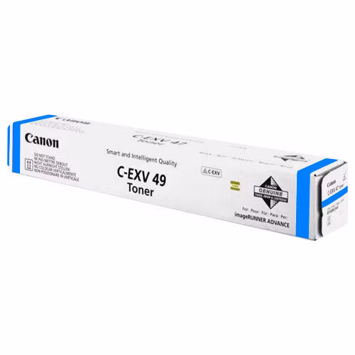 Canon originální toner C-EXV49, azurový, 19000str., 8525b002, pro Canon iR ADV C3320,3325,3330
