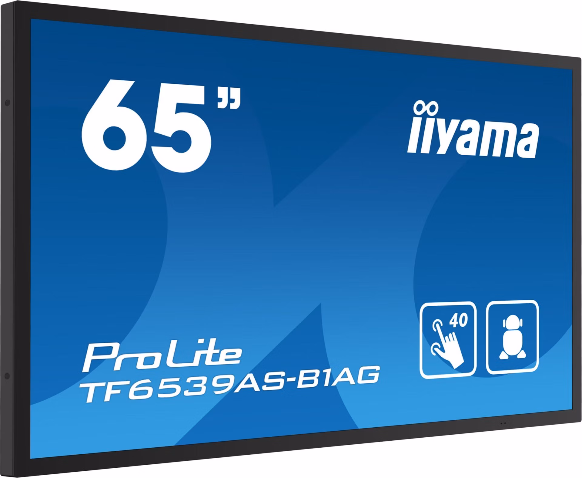65" iiyama TF6539AS-B1AG: IPS, 4K, Android
