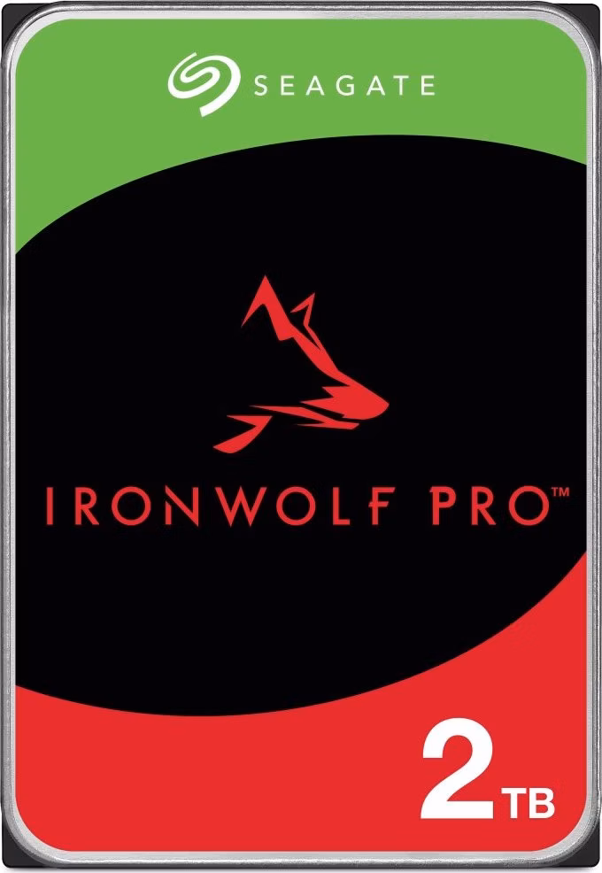 Seagate IronWolf Pro 2TB HDD / ST2000NT001 / Interní 3,5" / 7200 rpm / SATA III / 256 MB