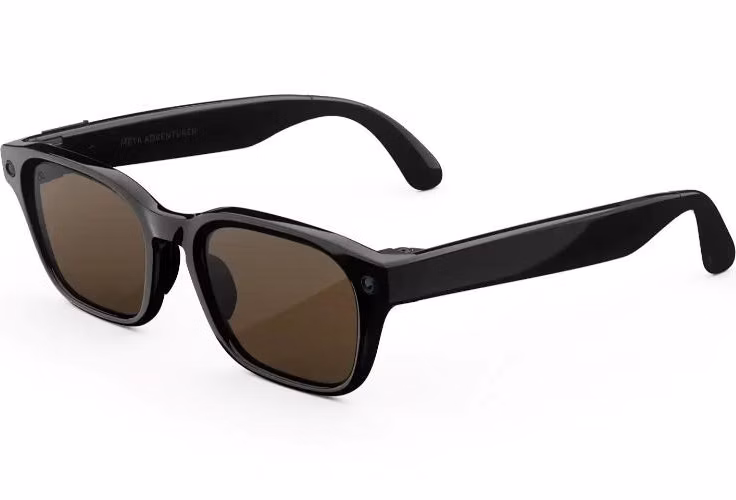 Meta Ray-Ban AI brýle Adventurer, Classic Black/Brown