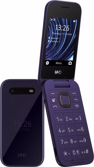 HMD Nokia 2660 Flip Dual SIM, 4G, fialová (2025), (CZ, SK, HU)