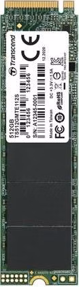 TRANSCEND MTE112S 512GB SSD disk M.2 2280, PCIe Gen3 x4 NVMe 1.3 (3D TLC), single sided, 1700MB/s R, 900MB/s W