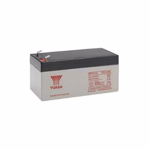 Fukawa YUASA NP3,2-12 (12V; 3,2Ah; faston F1-4,7mm; životnost 5let)