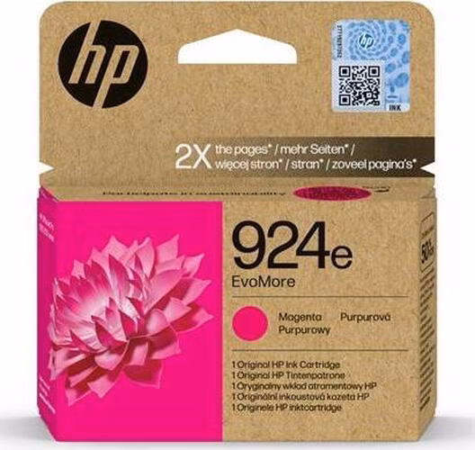 HP Ink Cartridge 924e EvoMore/Magenta/800 stran