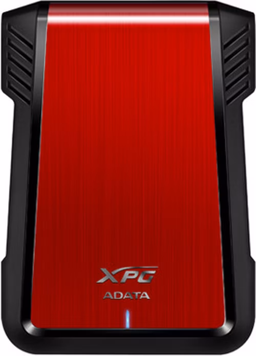ADATA EX500 box pro 2,5" HDD/SSD / USB 3.1 / SATA 3.0 / červený