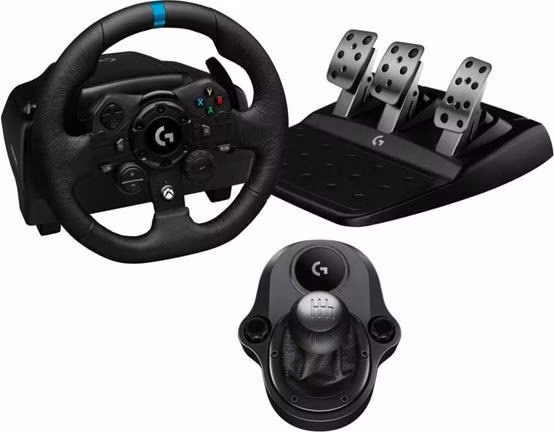 Logitech® G923 SE Racing Wheel for Xbox Series X|S, Xbox One and PC + Shifter Combo