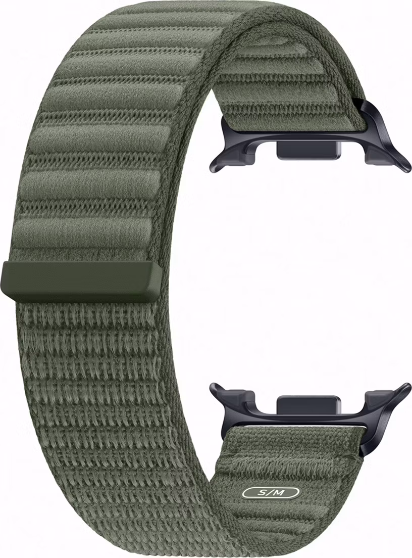 Samsung Látkový remienok (veľkosť S/M) Watch9 Olive