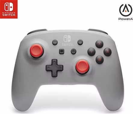 PowerA Bezdrátový ovladač pro Nintendo - Retro Grey