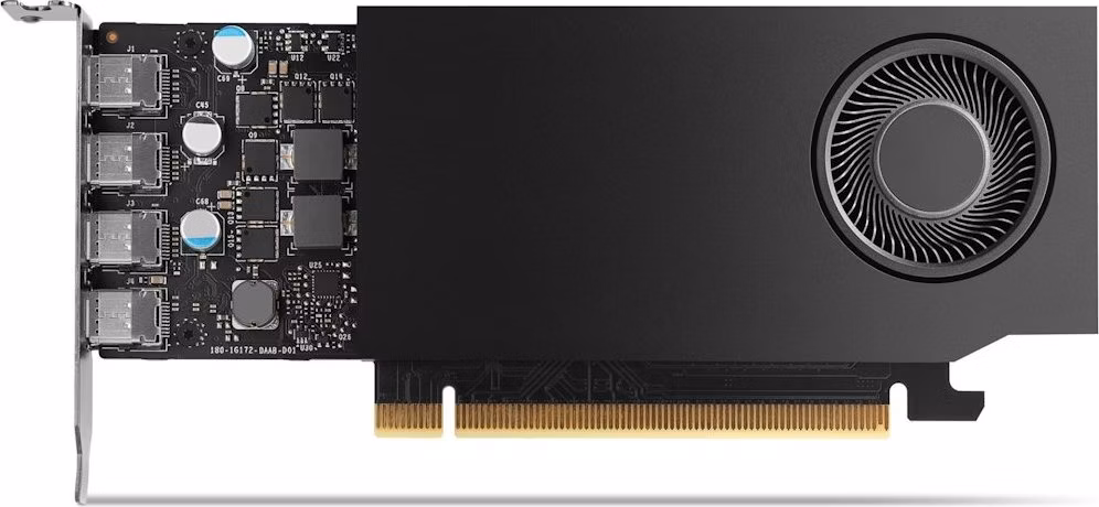HP NVIDIA RTX A1000 8 GB with Mini Bracket 4mDP Graphics